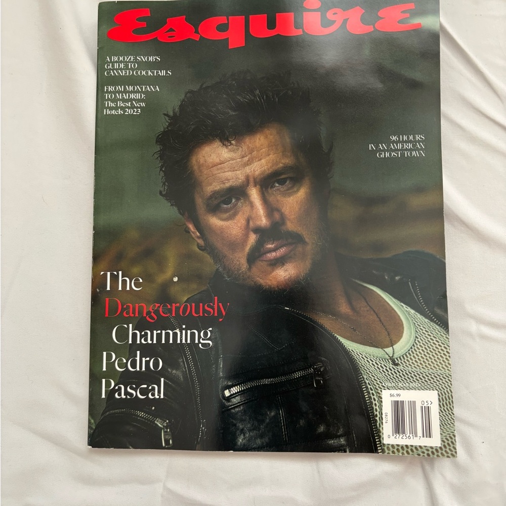 Esquire Magazine with Pedro Pascal Cover